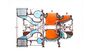 Reihe IHI MANN Turbolader der Axialturbine-NA/TCA für Marine Diesel Engine